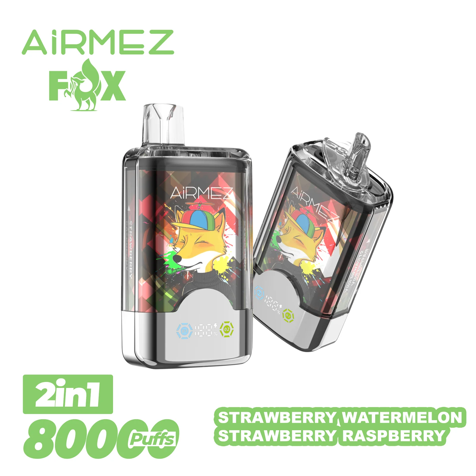 Airmez FOX 80K Puffs 2 IN 1 - obrazek 11
