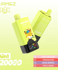 Alternative view of Airmez FOX 120K Puffs 4 IN 1