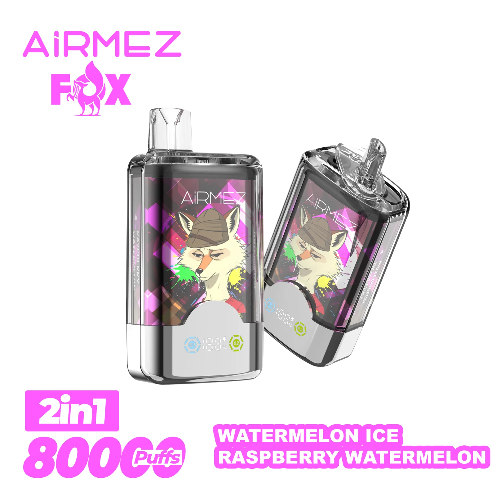 Airmez FOX 80K Puffs 2 IN 1 - obrazek 7