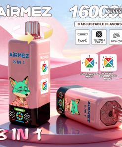 Alternative view of Airmez FOX 160K Puffs 8 IN 1