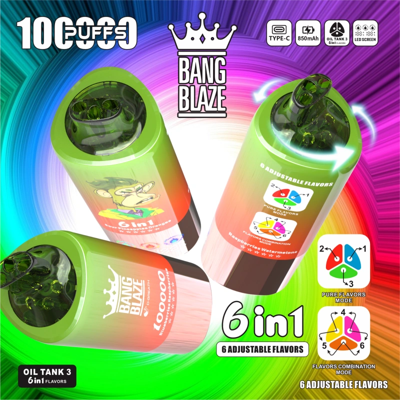 Bang Blaze 100KPuffs of 6 IN 1 - obrazek 7
