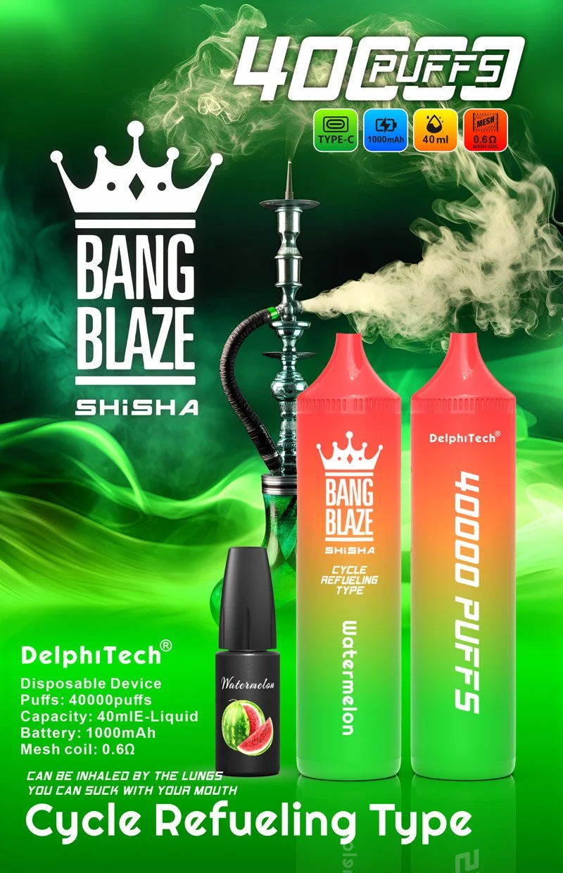 Bang Blaze Shisha 40000 Puffs VapoPL - Jednorazowy e-papieros inspirowany shishą