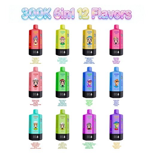 BANG LEADER STOLL 300K 6w1 vape Polska z 6 smakami VapoPL