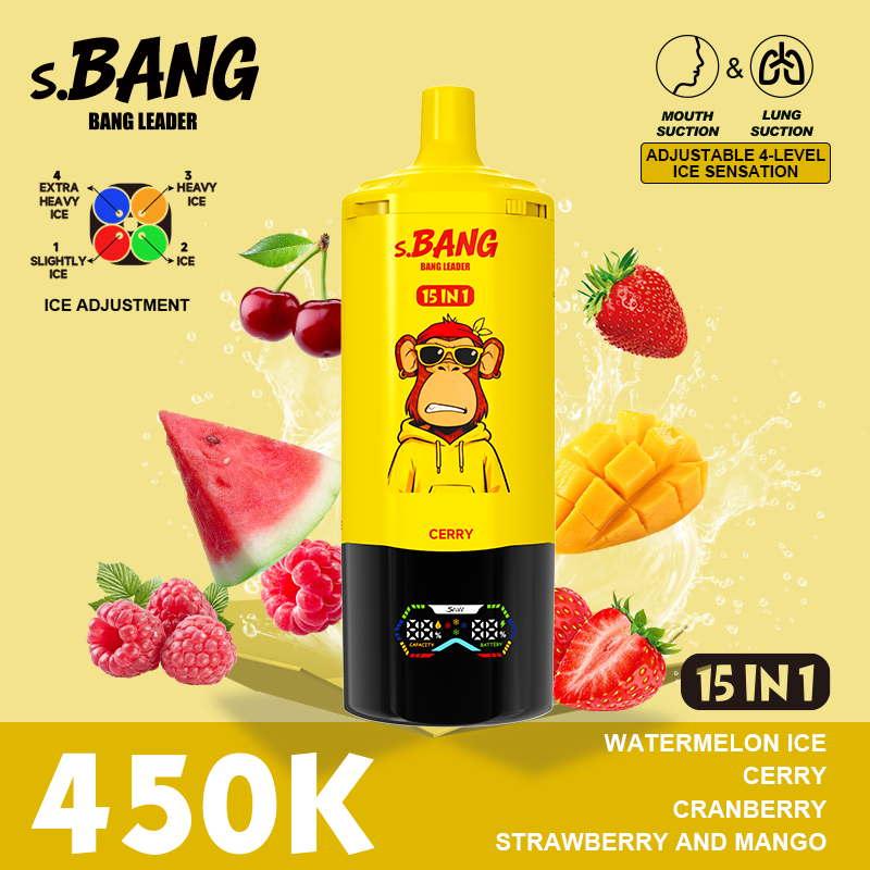 BANG LEADER 450K PUFFS 15w1 - obrazek 9