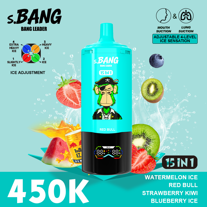BANG LEADER 450K PUFFS 15w1 - obrazek 7