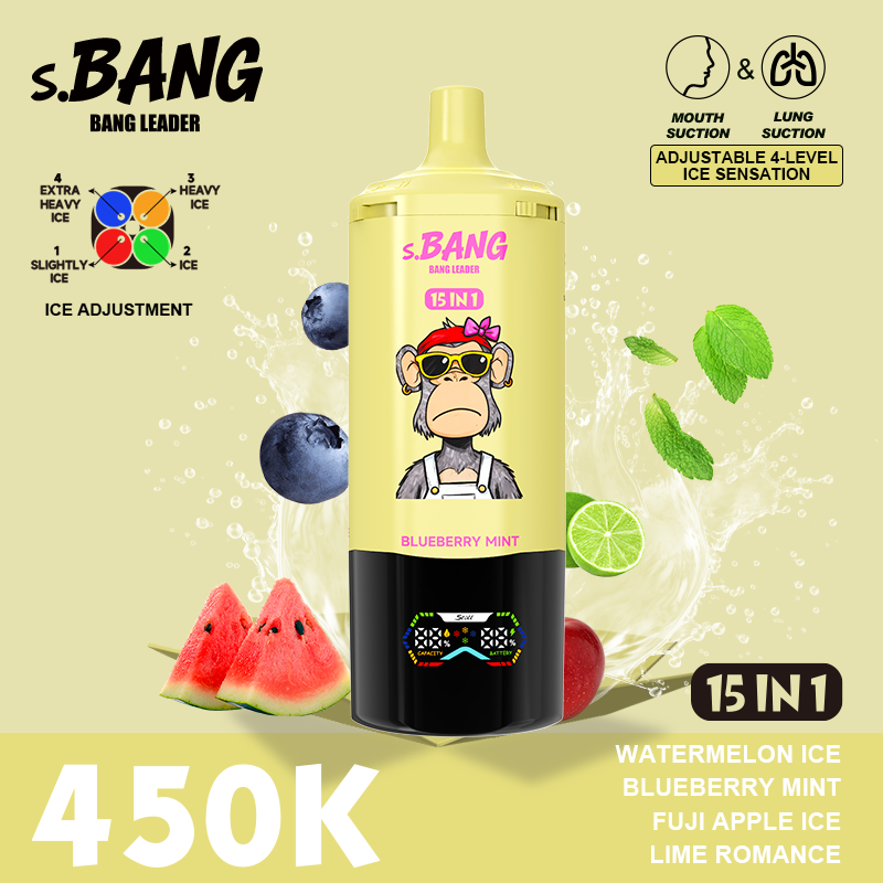 BANG LEADER 450K PUFFS 15w1 - obrazek 4