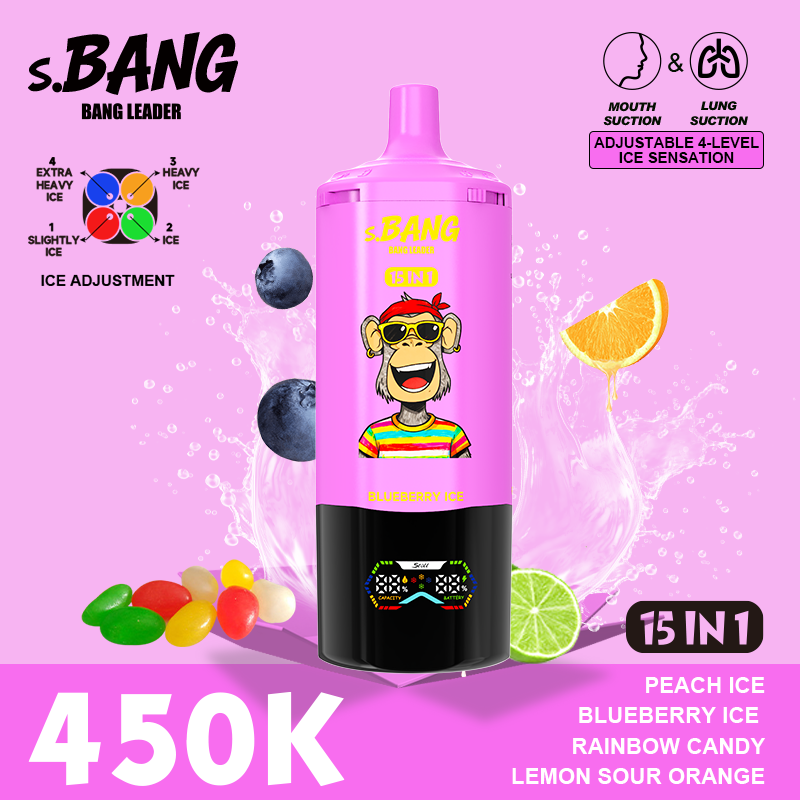 BANG LEADER 450K PUFFS 15w1 - obrazek 3