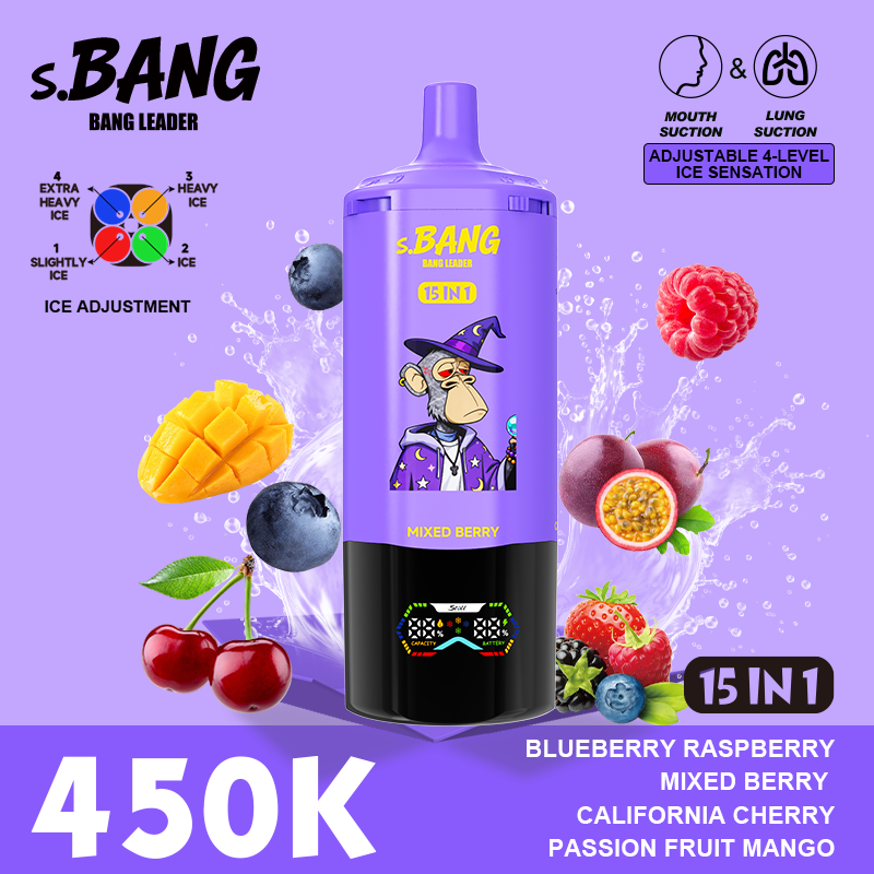 BANG LEADER 450K PUFFS 15w1 - obrazek 11